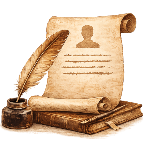 ilustracija biografija